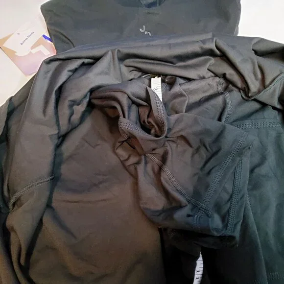 JoyLab Black Onyx Womens Active Dress XS Tiered Ruffle Skirt Workout,Casual Wear - Picture 14 of 14